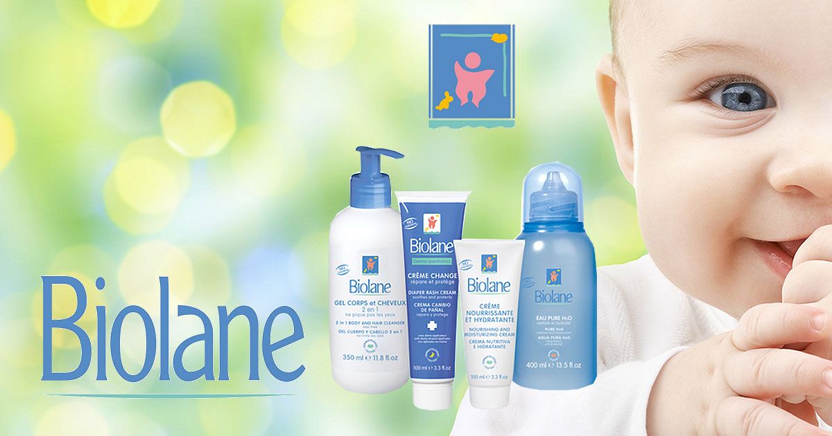 Biolane est spécialisé dans l'hygiène des bébés et des produits