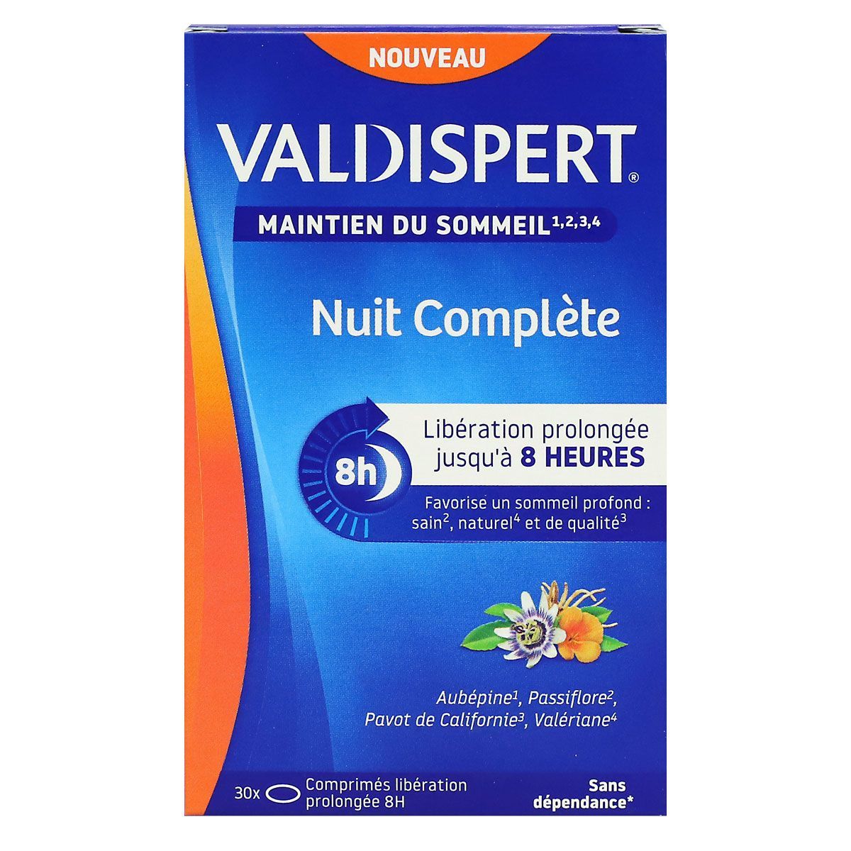 Complément Alimentaire Sommeil Intégral Valdispert - 30 Comprimés Pour Endormissement Et Maintien Du Sommeil
