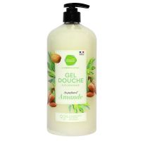 Gel douche énergisant parfum d'amande 1 Litre