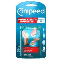 5 pansements ampoules assortiment