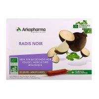 Radis noir bio Arkofluides 20 ampoules