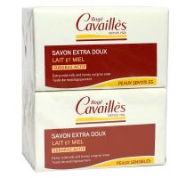 Savon surgras lait & miel 4x250g