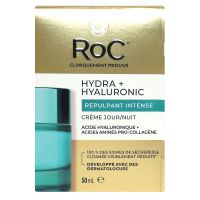 Hydra+ Hyaluronic creme jour nuit repulpante intense peau sèche 50ml