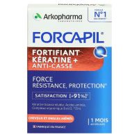 Forcapil fortifiant Kératine+ anti-casse 60 gélules