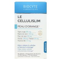 Le Cellulislim peau d'orange 40 gélules