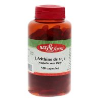 lécithine soja 100 capsules