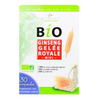 Ginseng gelée royale miel 30 ampoules