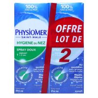Hygiène du nez spray 2x135ml