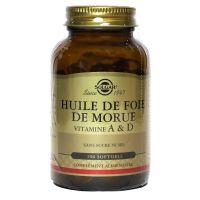 Huile de foie de morue 100 gélules