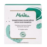 Shampooing solide détox bio cheveux normaux 55g