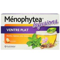 Menophytea silhouette infusion ventre plat 20 sachets
