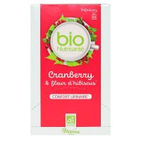 Infusion cranberry & hibiscus bio 20 sachets