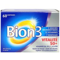 Bion 3 seniors Vitalité 60 comprimés