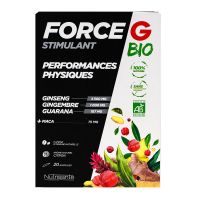 Force G bio performances physiques 20 ampoules