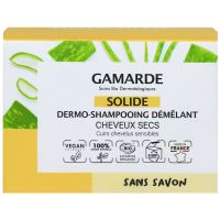 Dermo-shampoing démêlant solide cheveux secs 98ml