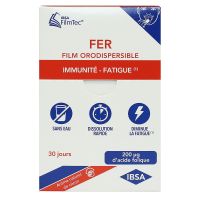 Fer immunité fatigue 30 films orodispersibles