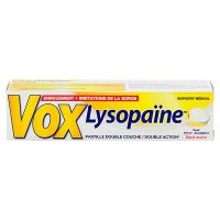 Lysopaïne Vox citron eucalyptus 18 pastilles