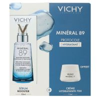 Coffret Mineral 89 protocole hydratant booster 50ml + crème jour offerte