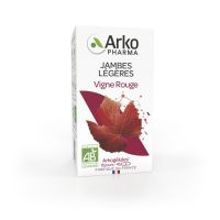 Arkogélules vigne rouge bio jambres légères 45 gélules