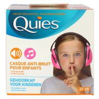 Casque anti-bruit protection auditive enfants rose