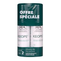 Keops déodorant spray fraîcheur 2x100ml