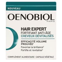 Hair Expert fortifiant anti-âge cheveux dévitalisés 30 capsules
