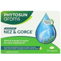 Nez & gorge Aromadoses 30 capsules