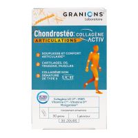Chrondrosteo+ Collagene Activ articulations 30 gélules