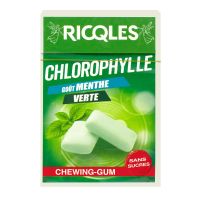 Chewing-gums Chlorophylle menthe verte