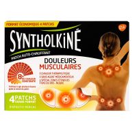 Syntholkiné 4 patchs chauffants grand format