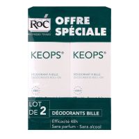 Keops déodorant à bille 48h 2x30ml