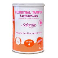 Floregynal 9 mini tampons avec applicateur