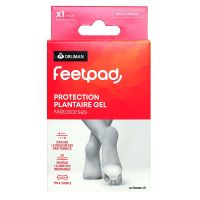 FeetPad 2 protections plantaires gel Métatarses taille unique