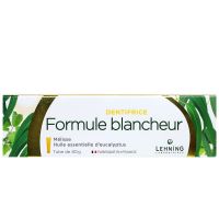 Dentifrice blancheur mélisse et eucalyptus 80g