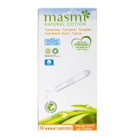 Masmi Natural Cotton 14 tampons - Superplus