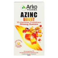 Azinc Boost Energie Booster effervescent 20 comprimés