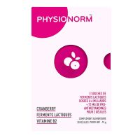 Physionorm cranberry 30 gélules