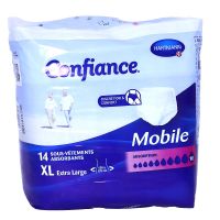 Mobile 14 sous-vêtements absorption 10 gouttes taille XL