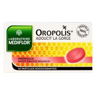 Oropoli fruits rouges 20 pastilles