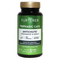 Triphasic Caps traitement anti-chute progressive et réactionnelle 90 capsules