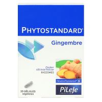 Phytostandard Gingembre 20 gélules