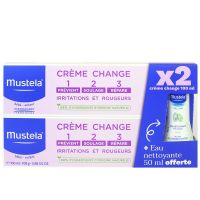 Crème change 123 2x100ml + eau nettoyante offerte