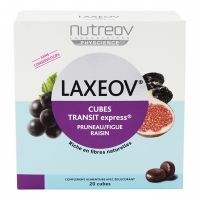 Laxeov Transit express 20 cubes pruneau-figue-raisin