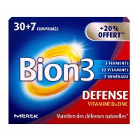 Bion 3 défense 37 comprimés (dont 20% offerts)