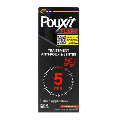 Shampoing Pouxit Parfum Abricot - Traitement Doux Contre Les Poux Et Lentes - 200ml