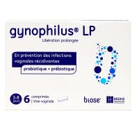 Gynophilus LP 6 comprimés vaginaux