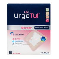 Urgotul Border 8x8cm 16 pansements hydrocellulaires