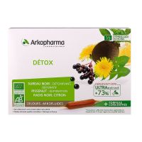 Détox bio Arkofluides 20 ampoules