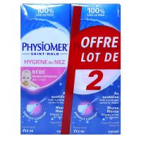 Hygiene du nez bébé micro-diffusion 2x115ml
