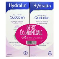Quotidien gel lavant 2x200ml